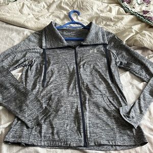 Thin under armour zip up